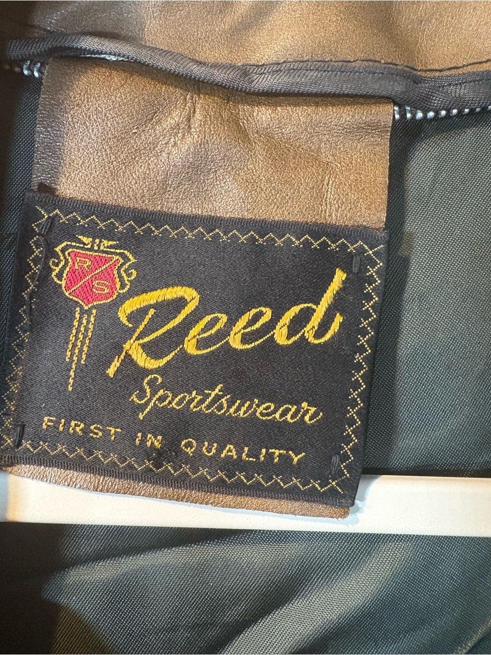 Vintage Brown Leather Field Jacket - Picture 3 of 16